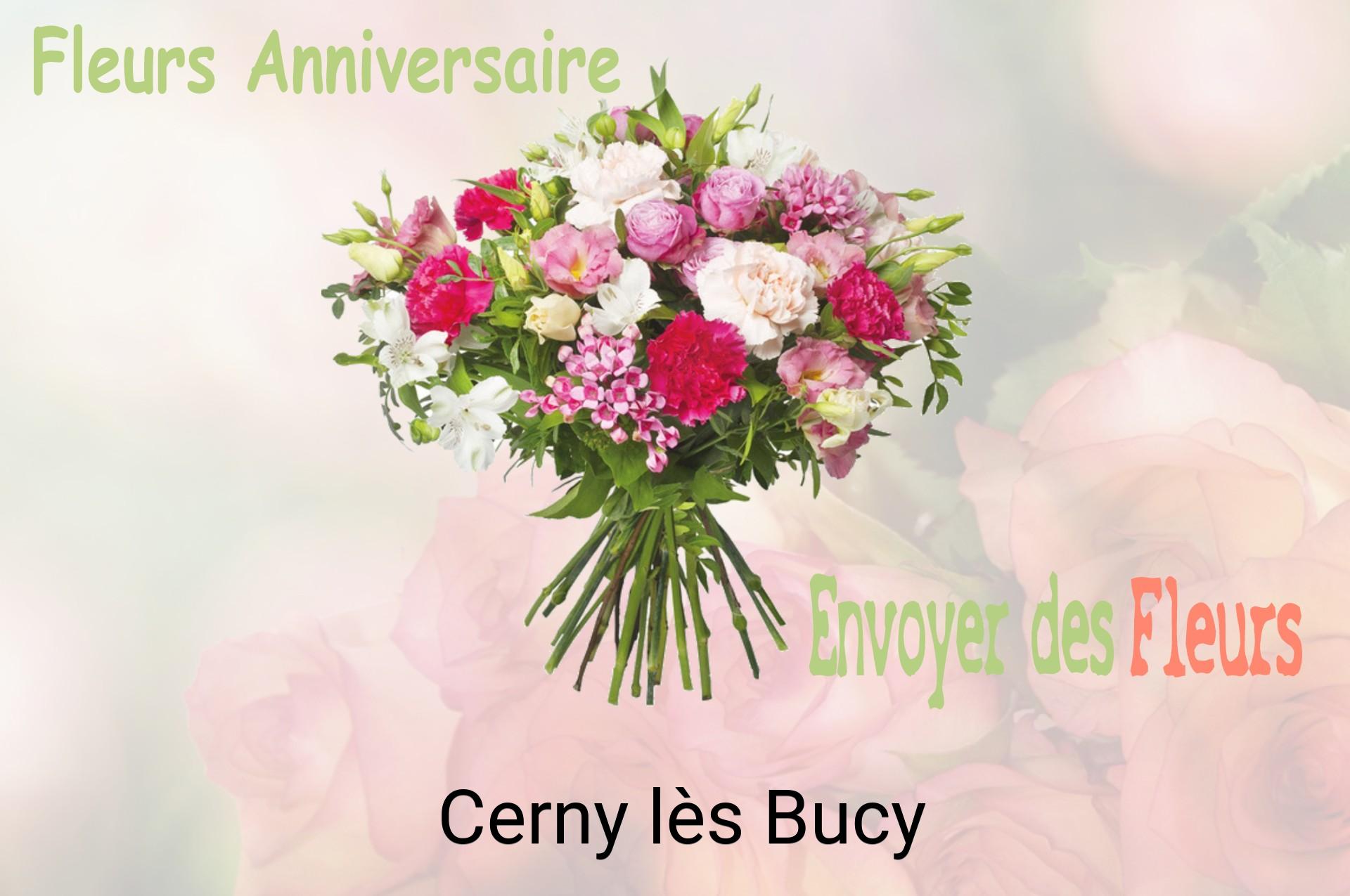 Bouquet de fleurs d’anniversaire livré à Cerny-lès-Bucy