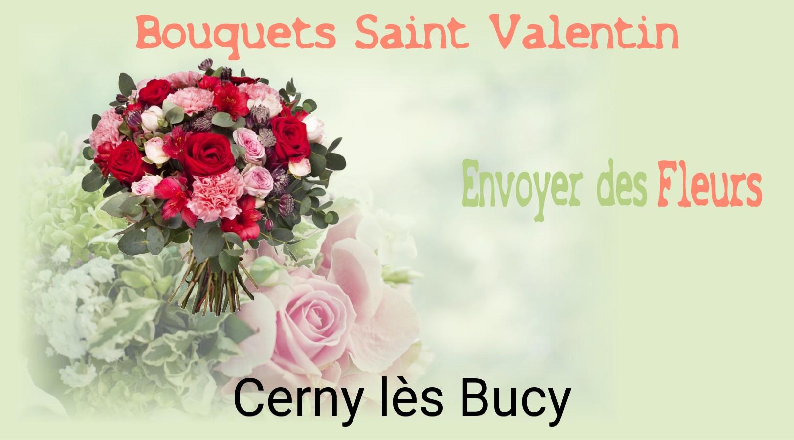 Roses de Saint-Valentin livrées à Cerny-lès-Bucy